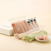 【うどん単品】彩 - SAI(うどん白・桜・緑+桜花漬+紅白あられ+鰹節+麺つゆ)
