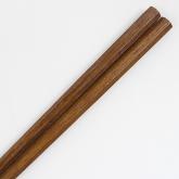 八角木箸 鉄木「絆の箸」(ギフトボックス名入れあり)